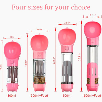 Multifunction Water Food Pet Bottle